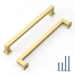 Knoklock 10 Pack 7.5" Gold Kitchen Cabinet Handles Drawer Pulls (192MM). Fixed Price $66.59.