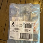10PACK Richelieu Contemporary Metal Pull 5-3/8" BP20596195 Brushed Nickel Handle. Fixed Price $19.99.