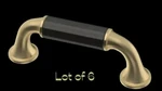 Lot Of 6 Brainerd P37372W-CZB-CP Casual Ceramic Pull 3" Champagne Bronze/black. Fixed Price $18.15.
