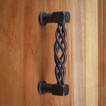 Drawer Pull Cabinet Birdcage Black Wrought Iron 3 1/2" Renovator's Supply. Fixed Price $14.99.