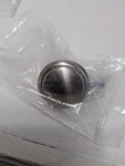 (lot Of 7) Laurey Satin Nickel Silver Drawer Pull Knob Model #P14848-SN. Fixed Price $8.99.