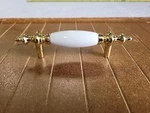 Hickory Hardware P64-W 3" Center Bar Cabinet Pull English Cozy White. Fixed Price $5.27.