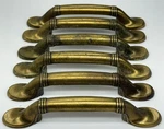 Vintage Amerock Brass Drawer Pulls #1300-1 Set Of PAT#D326,991 Cabinet Handle. Fixed Price $15.00.