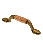 10 Pack Amerock BP76245-OB Antique Brass 3"CC Cabinet Pull W/oak Wood Center. Fixed Price $49.99.