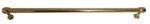 Alno D980-18-PB Royale Collection Center Handle Appliance Pull In Polished Brass. Fixed Price $169.97.
