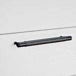 Buster & Punch/small Pull BAR-6.3" Wide Black Cross Knurl, New In Box. Fixed Price $89.00.