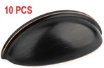 10 Pc Cup Drawer Pull Oil Rubbed Bronze Cabinet Handle 3 Inch Hole Centers. Fixed Price $8.15.