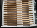 Yanxia Set Of 12 -sleek 5/8" Center Brushed Brass Cabinet Handle.... Fixed Price $34.99.