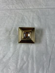 Alno C213-CLR/PA Swarovski Crystal 1/4" Knob Polished Antique. New. Fixed Price $23.00.