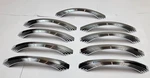 9 Top Knobs Art Deco TK213PC Sydney Flair Pull 5" C-c Polished Chrome Screws. Fixed Price $108.00.