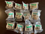 Cabinet Knobs 1-1/4" Natural Mushroom Wood Lot X12PKS Laurey 348311. Fixed Price $21.99.