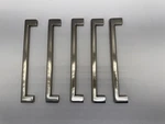 Emtek 8" Centers Trail Pulls Satin Nickel 5-PACK Solid Brass *no Screws*. Fixed Price $53.40.