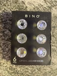 Bino Home Diamond Cut Crystal Drawer Knobs Pulls 6 Pc Set. Fixed Price $25.00.