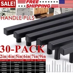 30PACK Matte Black Kitchen Cabinet Pulls Stainless Steel Drawer Bar Handles Us. Fixed Price $30.92.