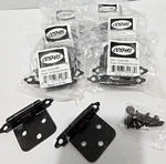 Bronze Cabinet Hinges 6 Pairs Cosmas Oil Rubbed (17139-ORB. Fixed Price $18.00.