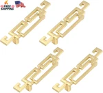 4 Pcs Oriental Style Deluxe Pull Handles Cupboard Hardware Gold Drawer. Fixed Price $17.23.