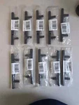 10 Pack Gliderite 5001-96-MB 5" Solid Black Bar Cabinet Handle / Drawer Pulls. Fixed Price $22.99.