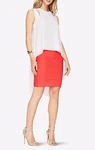 New Bcbg Maxazria White Sheilah Cutout High-low Top JGK1Y120/M917A Sz. Fixed Price $83.30.