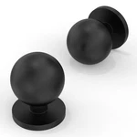 10 Pack Matte Black Round Kitchen Cabinet Knobs And Drawer. Fixed Price $29.02.