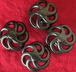 Liberty Hardware Set 4 Oil Rubbed Bronze Metal Round Cabinet Knobs Traditional. Fixed Price $8.00.