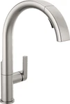 Delta 19824LF-SP Keele Spotshield Stainless Pull-down Kitchen Faucet. Fixed Price $110.00.