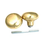 Belwith Products 1135 Brass Door Knob Set Spindle Vintage Hardware. Fixed Price $17.18.