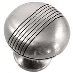 Mng Hardware 12521 1/4-INCH Striped Knob, Satin Antique Nickel New. Fixed Price $9.44.