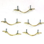 Century Yaletown Bright Brass 3"CC Arch Pull Cabinet Handle Hardware. Fixed Price $29.00.