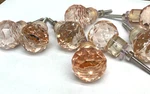 4; Round Pink Glass Cabinet Knob Furniture Drawer Dresser Hardware Door Pull. Fixed Price $23.80.