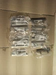 Lot Of 10 Brainerd P37255W-SS-CP 2-1/2" Stainless Steel Square Bar Cabinet Pull. Fixed Price $23.39.