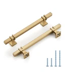 Home Edit 24 Pack 5 Gold Cabinet Handles Square Zinc-alloy Pulls (read ). Fixed Price $29.75.