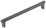 Emtek 84056.REC.KN Knurled 8" Center To Bar Cabinet Pull - Oil Rubbed. Fixed Price $38.40.