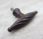 Emtek Tuscany Collection Dark Bronze Cabinet Knob Pull, Removed From Display. Fixed Price $12.95.