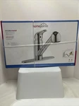 Kitchen Faucet, Pull-out Sprayer, Temperature Memory, Chrome Finish 204644. Fixed Price $184.79.