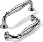 Khtumeware 10 Pack 4" Polished Chrome Cabinet Pulls Heavy Duty Solid #R018. Fixed Price $29.69.