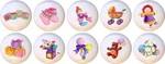Set Of 10 Baby Nursery Girl Ceramic Drawer Pulls Dresser Cabinet Knobs. Fixed Price $39.90.
