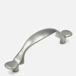 Lot Of 9 - Quality Satin Nickel Arch Cabinet Handle Pulls By Hickory Hardware. Fixed Price $25.95.