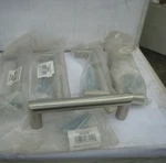 5 Yes Rusticware 940SN Modern Round Cabinet Pull Satin Nick 4"CTC Solid. Fixed Price $34.99.