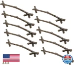 Esreake 10X Bronze Vintage Tree Twig Branch Cabinet Knobs Pulls 5" 128MM. Fixed Price $49.87.