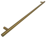 Emtek 86366US4 Satin Brass-polished Midsection 16 Inches Rod Drawer Pull. Fixed Price $48.79.
