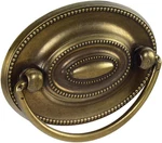 Vintage English Oval Dresser Pulls 10 Pack, 2-1/4" C-c. Fixed Price $104.99.