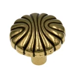 Amerock Natural Elegance Burnished Brass 7/32" Round Cabinet Knob BP1337-O77. Fixed Price $9.06.