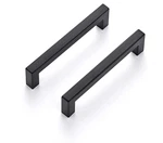 Ravinte 20 Pack 5 Inch Kitchen Square Cabinet Handles Matte Black Pulls Dr. Fixed Price $69.50.