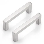 Probrico 25 Pack Kitchen Cabinet Pulls 3-3/4" (96MM) Holes Centers Stainless Ste. Fixed Price $66.07.