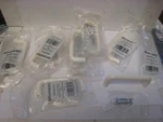 10 Yes Brainerd Mfg. P604AAV-W-C White 3" Plastic Wire Cabinet Drawer Pulls. Fixed Price $24.99.
