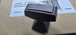 Amerock Oil Rubbed Bronze T Knob 1-1/4 BP53029-ORB. Fixed Price $130.00.