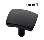 Lot Of Brainerd P27772W 1 -inch Caroline Knob Flat Black. Fixed Price $15.97.