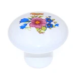 Amerock BP72002-F30 White 1 3/8" Red Floral Mushroom Cabinet Knob Pulls Ceramics. Fixed Price $8.54.