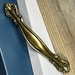 Vintage Cabinet Handle Drawer Pull Amerock Scrolls Antique Brass 644-1 Usa. Fixed Price $12.88.