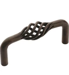 Lot Of 7 Pair Amerock BP19322-ART Birdcage Antique Rust Cabinet Pull. Fixed Price $19.97.